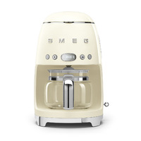 Smeg Filteres kávéfőző, 50-es évek retro design, bézs