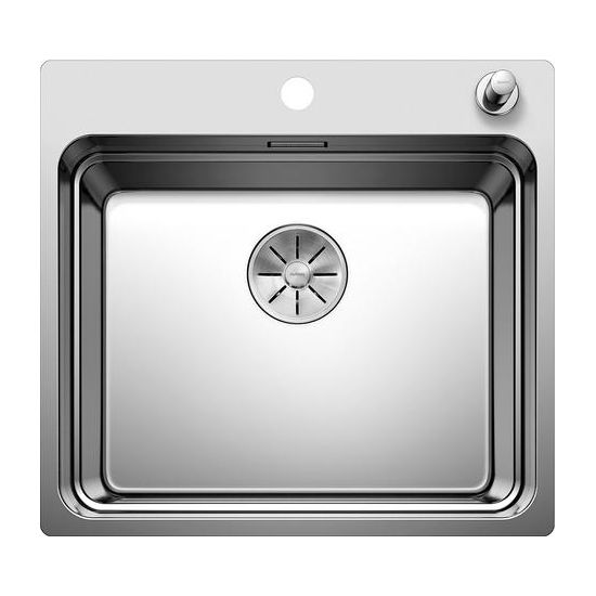 Blanco Etagon 500-IF/A rozsdamentes mosogatótálca selyemfényű