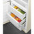 Smeg Kombinált hűtő és fagyasztó, retro design, 60,1x196,8 cm, balos, bézs