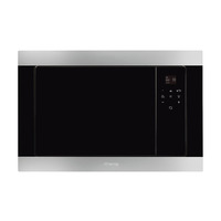 Smeg Mikrohullámú sütő, Classica design, beépíthető, 20 liter, inox