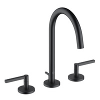 Kludi Nova Fonte Puristic mosdó csaptelep háromlyukas szerelési mód matt fekete