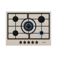 EVIDO RUSTIC-H 70C gáz főzőlap, 70 cm, bézs/bronz