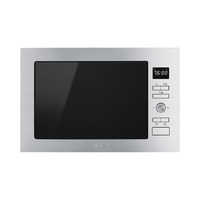 Smeg Mikrohullámú sütő, Selezione design, beépíthető, 25 liter, inox