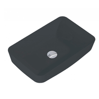 Arezzo Design NOMIA pultra ültethető mosdó 50x39cm matt antracit