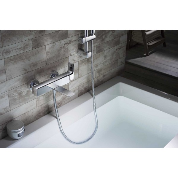 Arezzo Springfield kád csaptelep ki- és behajtható kifolyóval