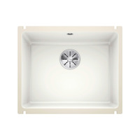BLANCO SUBLINE 500-U kerámia mosogatótálca, kristályfehér, excenter nélkül