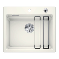 Blanco Etagon 6 kerámia mosogatótálca fényes fehér