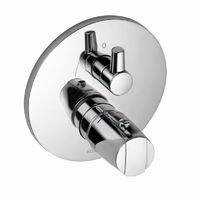 Kludi Objekta falsík alatti termosztátos zuhanycsap látható rész szabályozóegységgel