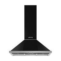 SMEG KÜRTŐS PÁRAELSZÍVÓ, Portofino design, 90 cm, fekete