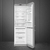 Smeg Kombinált hűtő és fagyasztó, retro design, 60,1x196,8 cm, jobbos, ezüst