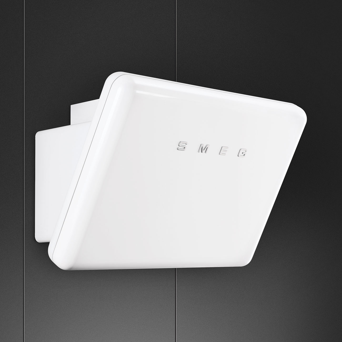 SMEG DESIGN PÁRAELSZÍVÓ, 50-es évek retro design, 75 cm, fehér