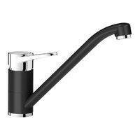 Blanco Wega II fekete mosogató csaptelep