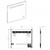Arezzo Design Lina Led tükör 80X70 cm