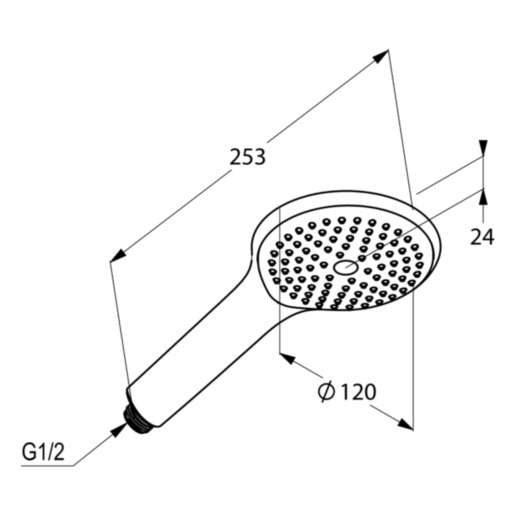 Kludi Freshline RS 1S kézizuhany