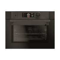 De Dietrich kompakt beépíthető sütő, multifunk.s, pirolitikus, gőzfunkció, 40 l, 17 sütőfunkció, TFT kijelző, szénfekete