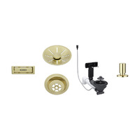 BLANCO lefolyó szett 1x3,5'' InFino satin gold excenterrel