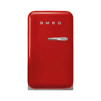 Smeg Mini bar, retro design, 40,4x74 cm, balos, piros