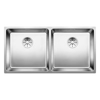 Blanco Andano 400/400-U rozsdamentes mosogatótálca selyemfényű