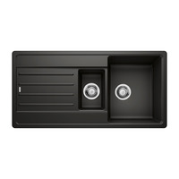 BLANCO LEGRA 6 S Silgranit mosogatótálca, fekete, tartozék nélkül, excenter nélkül