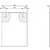 Arezzo Design Sote téglalap alakú tükör 60x80 cm