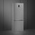 Smeg Szabadonálló hűtő és fagyasztó, Universal design, 70,5x202 cm, külső kijelző, fordítható ajtó, inox