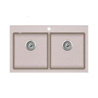 Evido Quadro 9 homok gránit mosogatótálca
