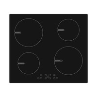 EVIDO VETRO 60IB indukciós főzőlap, 60 cm, fekete üveg