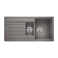 BLANCO LEGRA 6 S Silgranit mosogatótálca, alumetál, tartozék nélkül, excenter nélkül