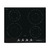 SMEG indukciós főzőlap, Victoria design, 60 cm, 4 főzőzóna, fekete