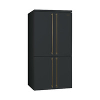 Smeg Szabadonálló hűtő és fagyasztó, Coloniale design, 91,5x187,5 cm, antracit
