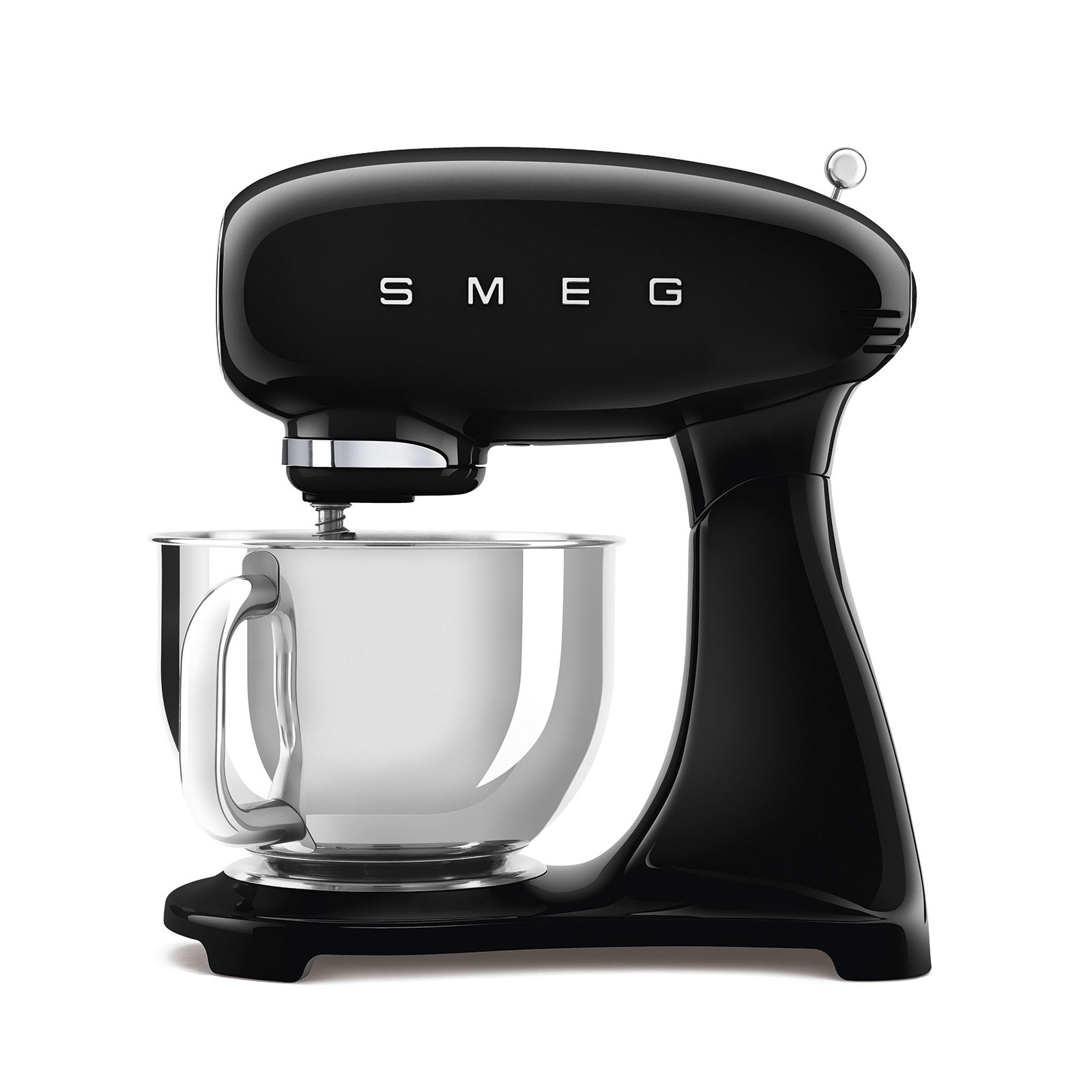 Smeg Konyhai robotgép, 50-es évek retro design, fekete test és talp