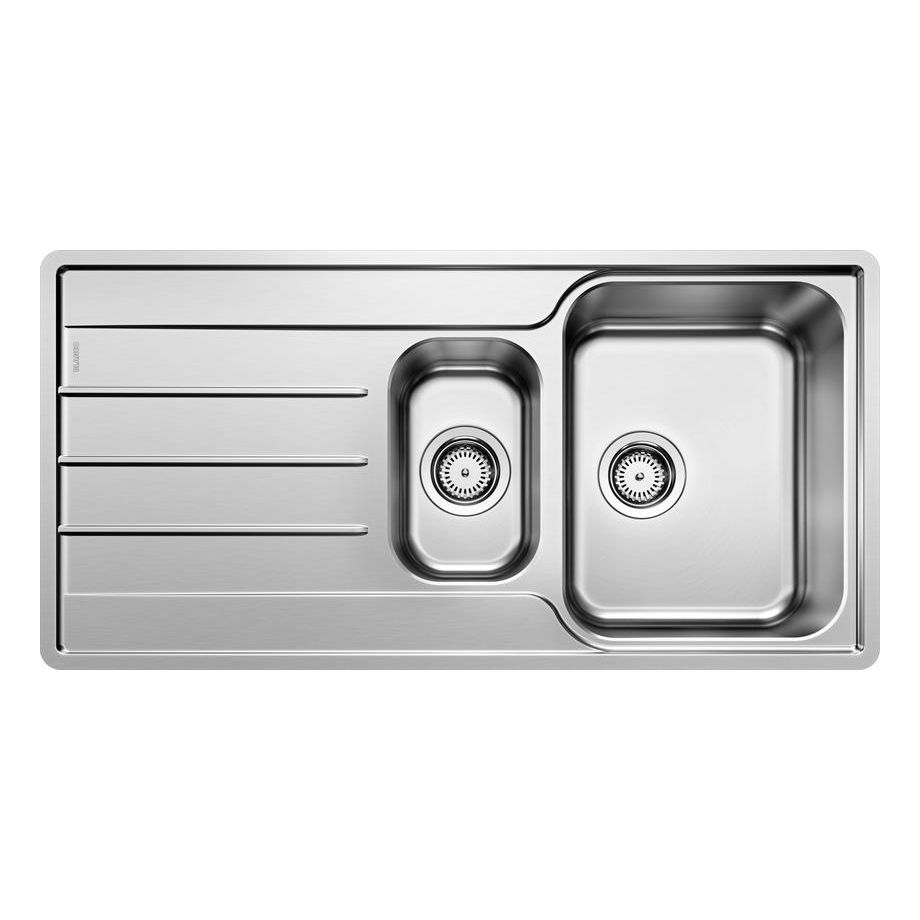 Blanco Lemis 6 S-IF rozsdamentes mosogatótálca fényezett furat nélkül
