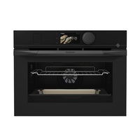 De Dietrich kompakt kombinált pirolitikus gőzsütő, 40 l, 18 funkció, 106 auto recept, TFT, infinite black