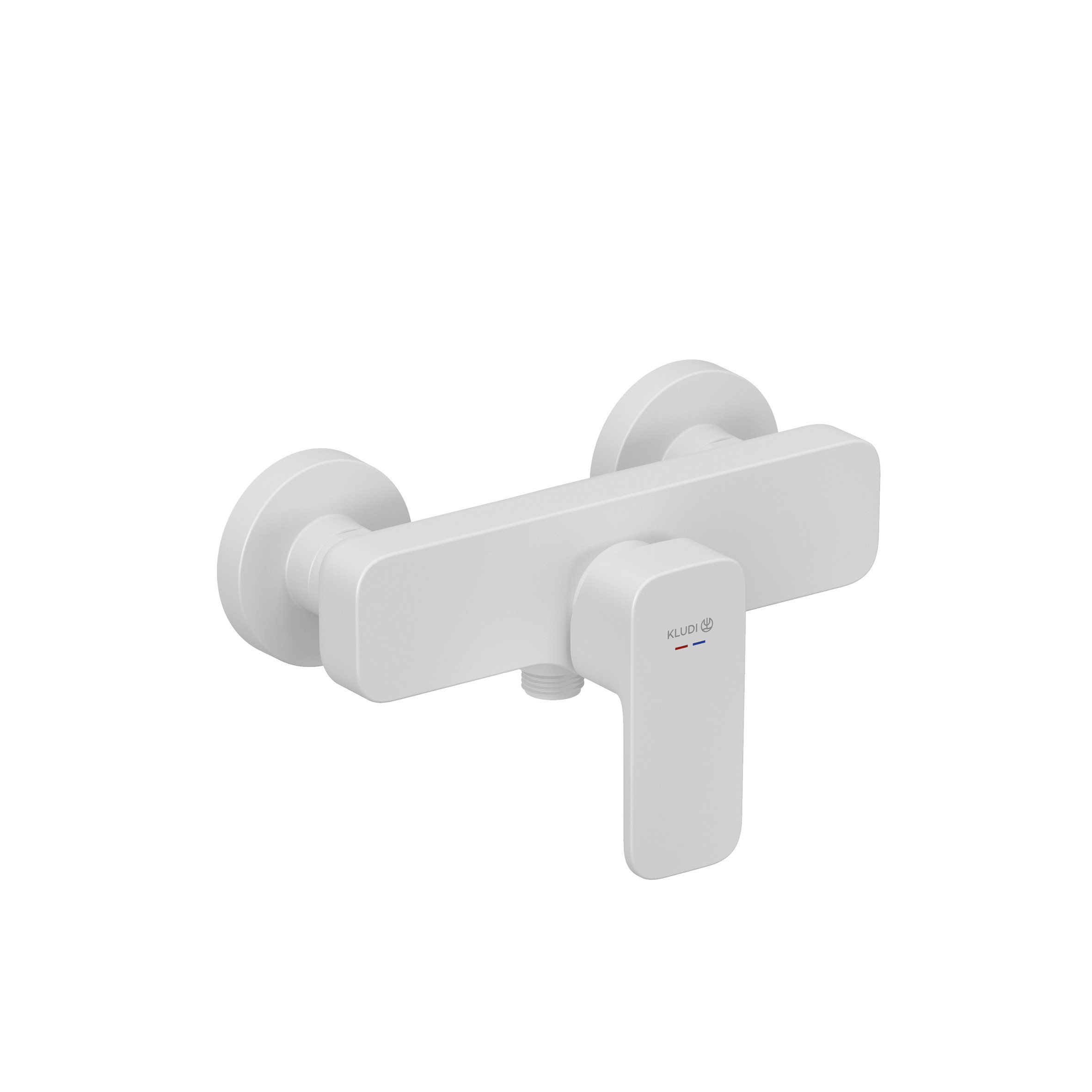 KLUDI RENON zuhanycsap visszafolyásgátlóval, mattfehér