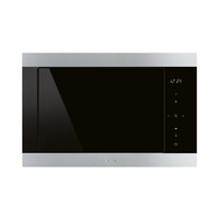 Smeg Mikrohullámú sütő, Classica design, beépíthető, 25 liter, inox