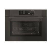 De Dietrich kompakt kombinált mikro-sütő, 40 l, 9 sütőfunkció, LCD kijelző, szénfekete