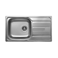 LIVINOX COLEA 198 rozsdamentes mosogató, csepegtető, 78x43,5 cm, 3 1/2