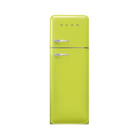 Smeg Kombinált hűtő és fagyasztó, retro design, 60,1x172 cm, jobbos, lime zöld